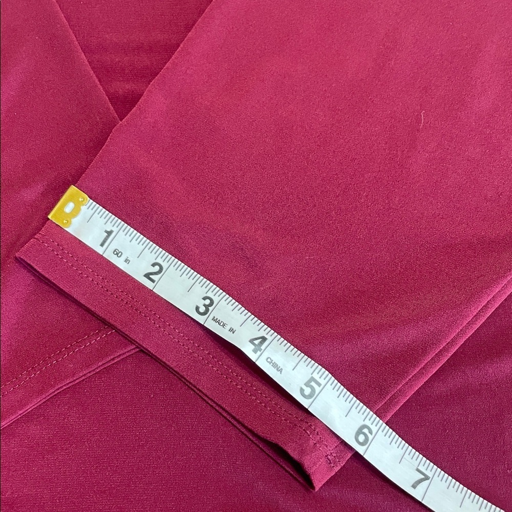 Liz Claiborne Deep Red Blouse - Picture 11 of 12